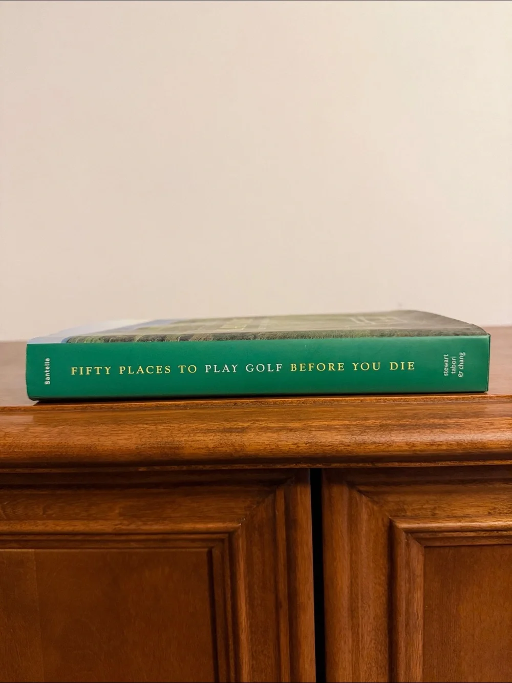 Fifty Places To Golf Before You Die Hardcover Coffee Table Book